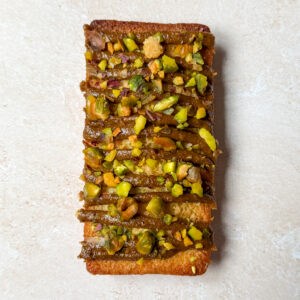 Financiers pistache